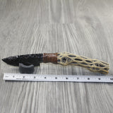 Cholla Cactus Wood Handle Obsidian Blade Ornamental Knife #8445 Mountain Man Knife