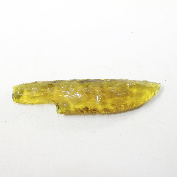1 Glass Ornamental Knife Blade  #0235  Mountain Man Knife