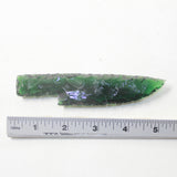 1 Glass Ornamental Knife Blade  #6042  Mountain Man Knife