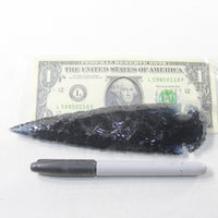 1 Glass Ornamental Spearhead  #513-1  Arrowheads