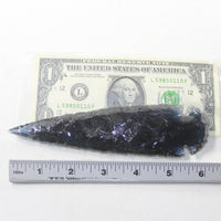 1 Glass Ornamental Spearhead  #513-1  Arrowheads