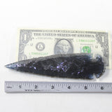 1 Glass Ornamental Spearhead  #513-1  Arrowheads
