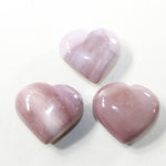 3 Mookaite Hearts Combined Weight of  260 Grams #453-1 Gemstone Hearts