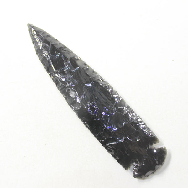 1 Obsidian Ornamental Spearhead  #793-1  Arrowheads
