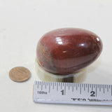 1 Red Jasper Egg  128 Grams #443-1 Gemstone Egg