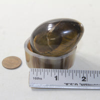 1 Tiger Eye Egg  104 Grams #463-1 Gemstone Egg