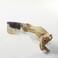Grapevine Wood Handle Glass Blade Ornamental Knife #3303-2 Mountain Man Knife