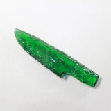 1 Glass Ornamental Knife Blade  #1942  Mountain Man Knife a