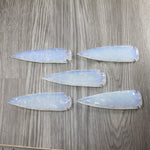 5 Opalite Ornamental Spearheads  #7742  Arrowhead