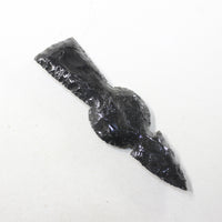 1 Obsidian Ornamental Tomahawk Head #3241  Ax Axe Hatchet