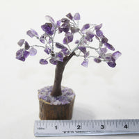 1 Small Amethyst Chip Tree 3-4 Inch #073-1