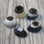 5 Agate Eyes   #7143 Naturally Formed