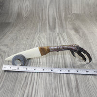 Turkey Foot Handle Bone Blade Ornamental Knife #13-142 Mountain Man Knife