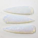 5 Opalite Ornamental Spearheads  #373-2  Arrowhead