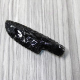 1 Small Obsidian Ornamental Knife Blade  #234-1  Mountain Man Knife