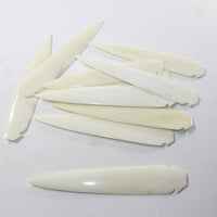 10 Ornamental Bone Spearheads  #6537  Mountain Man Art