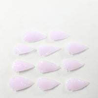 10 Pink Glass Ornamental Arrowheads  #8335  Arrowhead