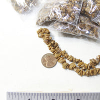 25 Stone Chip Strands  #2538  Rendezvous Powwow Wampum