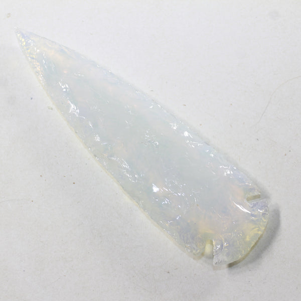 1 Opalite Ornamental Spearhead  #3242  Arrowhead