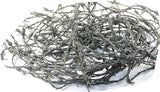 25 Yards of Leather Barbed Wire  Gray  Color  #2559