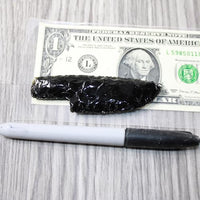 1 Small Obsidian Ornamental Knife Blade  #234-1  Mountain Man Knife