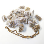 25 Stone Chip Strands  #2538  Rendezvous Powwow Wampum