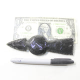 1 Obsidian Ornamental Tomahawk Head #3241  Ax Axe Hatchet