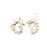Rattlesnake Vertebrae Hoop Earrings  #4552  Mountain Man Earrings z