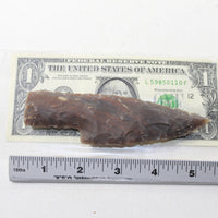 1 Stone Ornamental Knife Blade  #0737  Mountain Man Knife