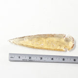 1 Glass Ornamental Spearhead  #1130  Arrowheads