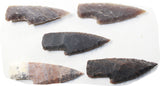 5 Small Stone Ornamental Knife Blades  #973-2  Mountain Man Knife
