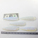 5 Opalite Ornamental Spearheads  #6030  Arrowhead