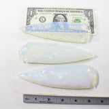 3 Opalite Ornamental Spearheads  #2738  Arrowhead