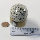 1 Dalmatian Egg  129 Grams #0241 Gemstone Egg