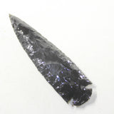 1 Obsidian Ornamental Spearhead  #213-2  Arrowheads