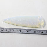 1 Opalite Ornamental Spearhead  #3242  Arrowhead