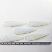 5 Opalite Ornamental Spearheads  #6030  Arrowhead