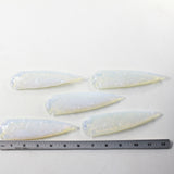 5 Opalite Ornamental Spearheads  #6030  Arrowhead