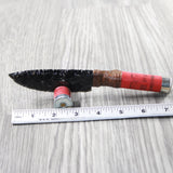 Shotgun Shell Handle Obsidian Blade Ornamental Knife #715n  Mountain Man Knife x