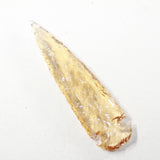 1 Glass Ornamental Spearhead  #1130  Arrowheads