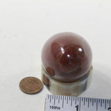 1 Red Jasper Egg  128 Grams #443-1 Gemstone Egg
