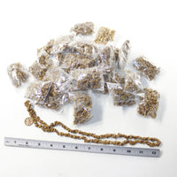 25 Stone Chip Strands  #2538  Rendezvous Powwow Wampum