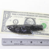 1 Small Obsidian Ornamental Knife Blade  #9135  Mountain Man Knife