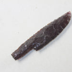 1 Glass Ornamental Knife Blade  #9730  Mountain Man Knife