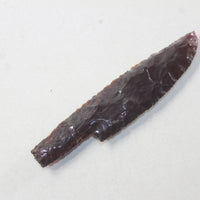 1 Glass Ornamental Knife Blade  #9730  Mountain Man Knife