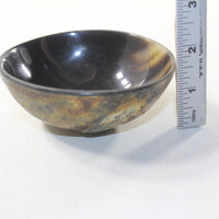 1 Horn Bowl 4 Inch Natural Colored #1641