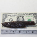 1 Glass Ornamental Knife Blade  #9730  Mountain Man Knife