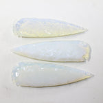 3 Opalite Ornamental Spearheads  #2738  Arrowhead