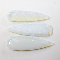 3 Opalite Ornamental Spearheads  #2738  Arrowhead