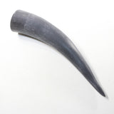 1 Raw Unfinished Cow Horn #5641 Natural Colored